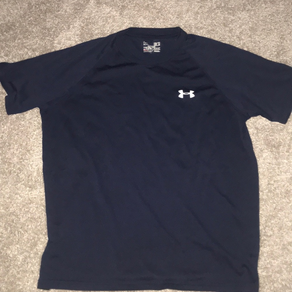 Under Armour heat gear T-Shirt Navy Blue